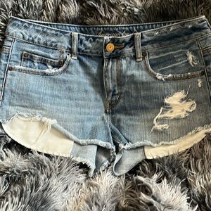 AE SZ 12 womens jean shorts